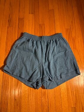Soffe Women’s Small Blue Cotton Blend Shorts
